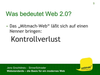 Webstandards für ein modernes Web