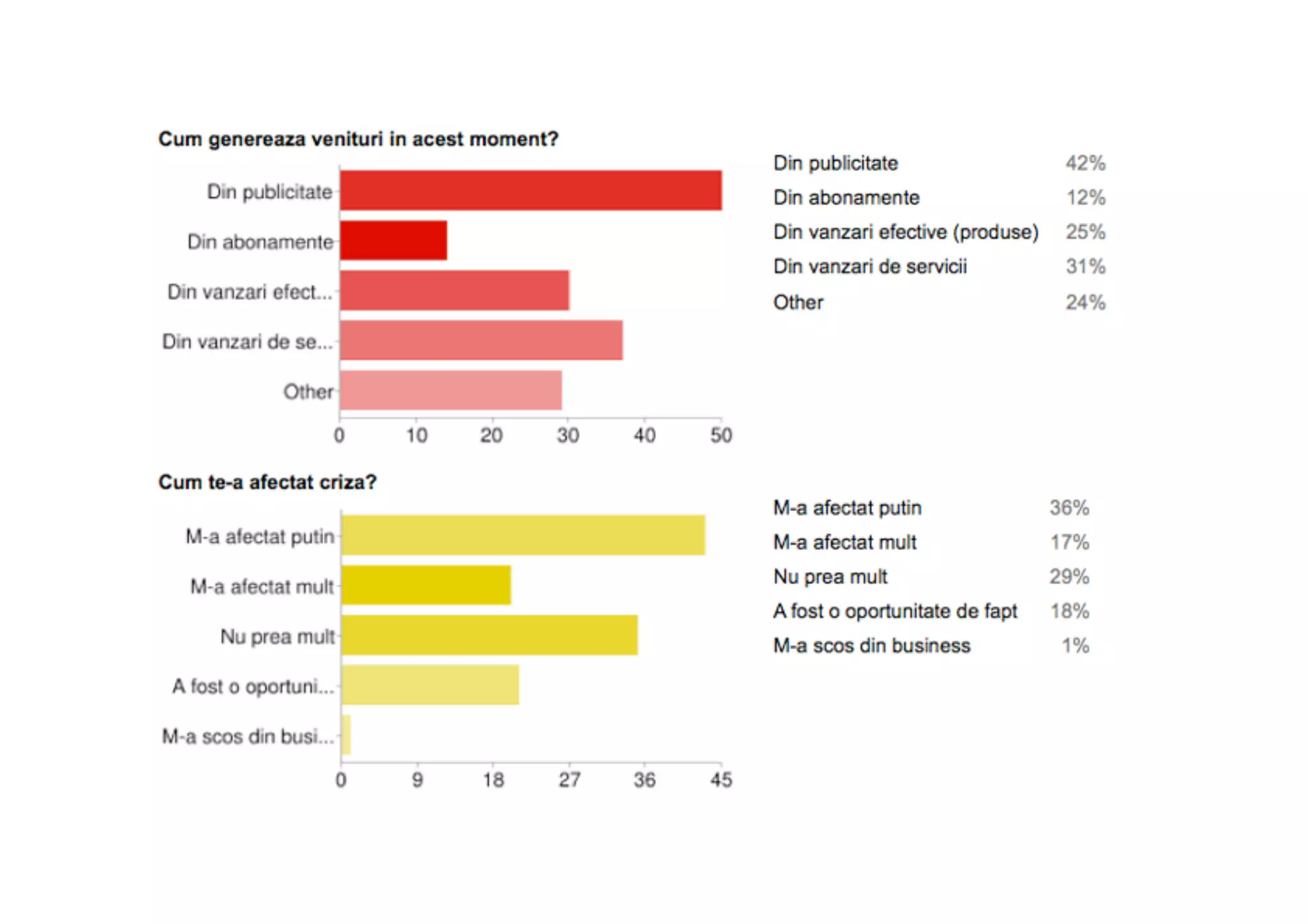 Web Start-Up Survey 2010