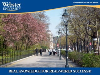 REAL KNOWLEDGE FOR REAL-WORLD SUCCESS® 