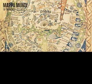 MAPPA MUNDI
    ‘OF THE WORLD’             CREATIVE COMMONS
                               USED WITH PERMISSION




For the few of you who don’t know, the word mundane derives from the Latin Mundi meaning universe or world.

I’m sure I could ﬁnd some way to make this relevant to the core of the talk, but mostly I just put this in because it makes me happy.
 