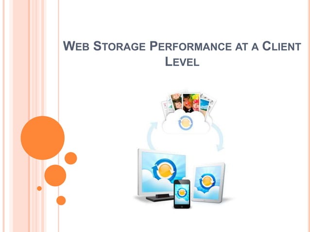Web Storage Performance | PPT