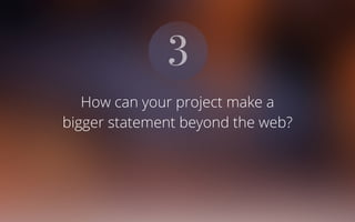 Better Web Projects Through Strategy