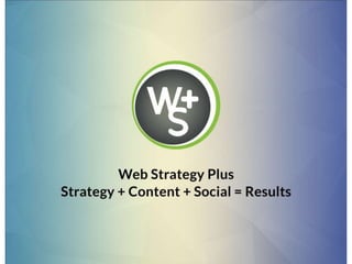 Web Strategy Plus Media Kit