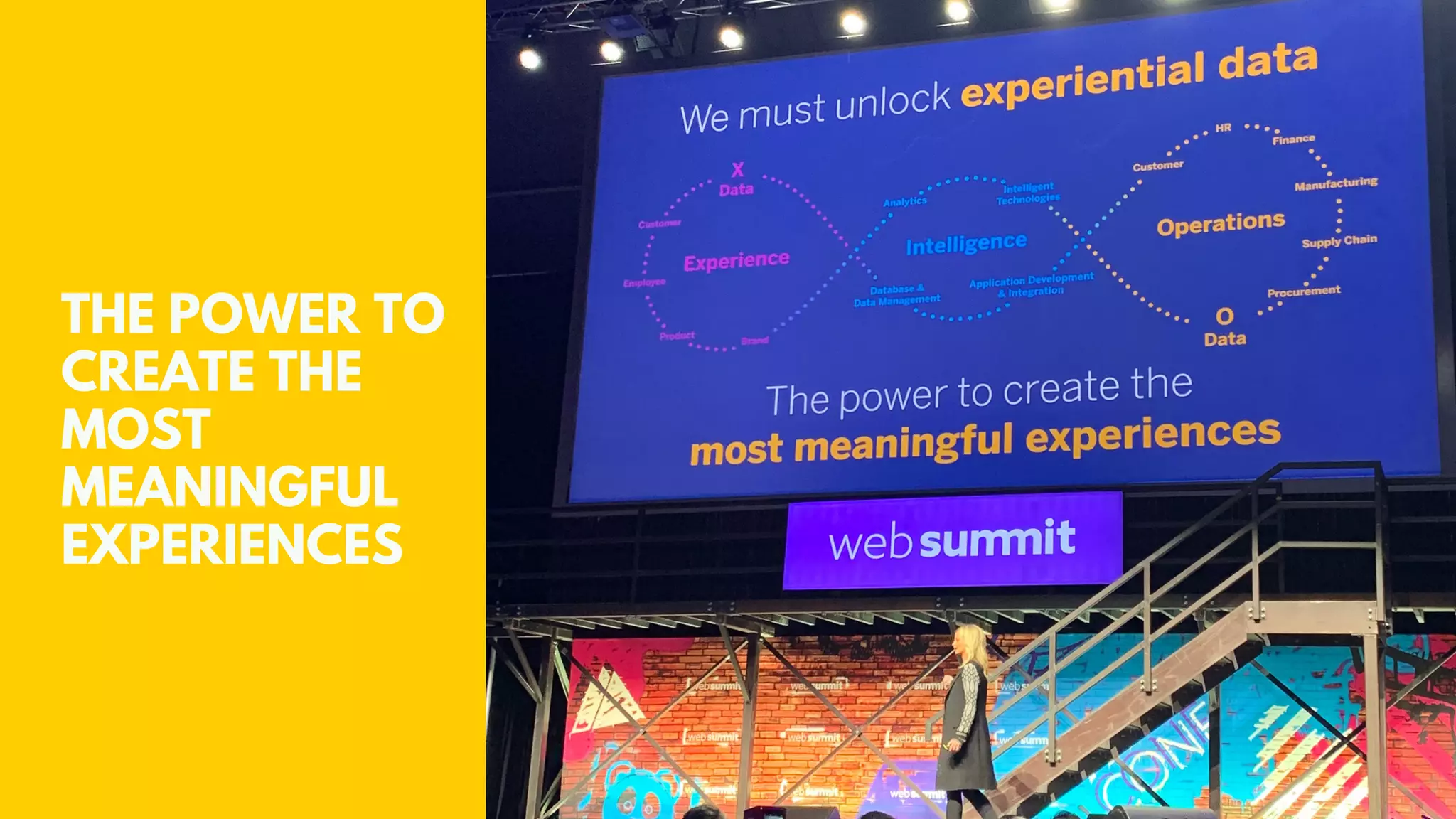 THE POWER TO
CREATE THE
MOST
MEANINGFUL
EXPERIENCES