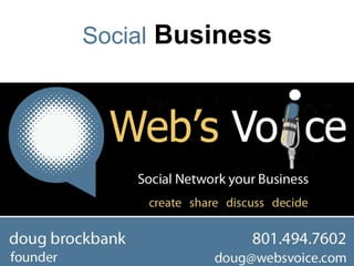 Social Business
 