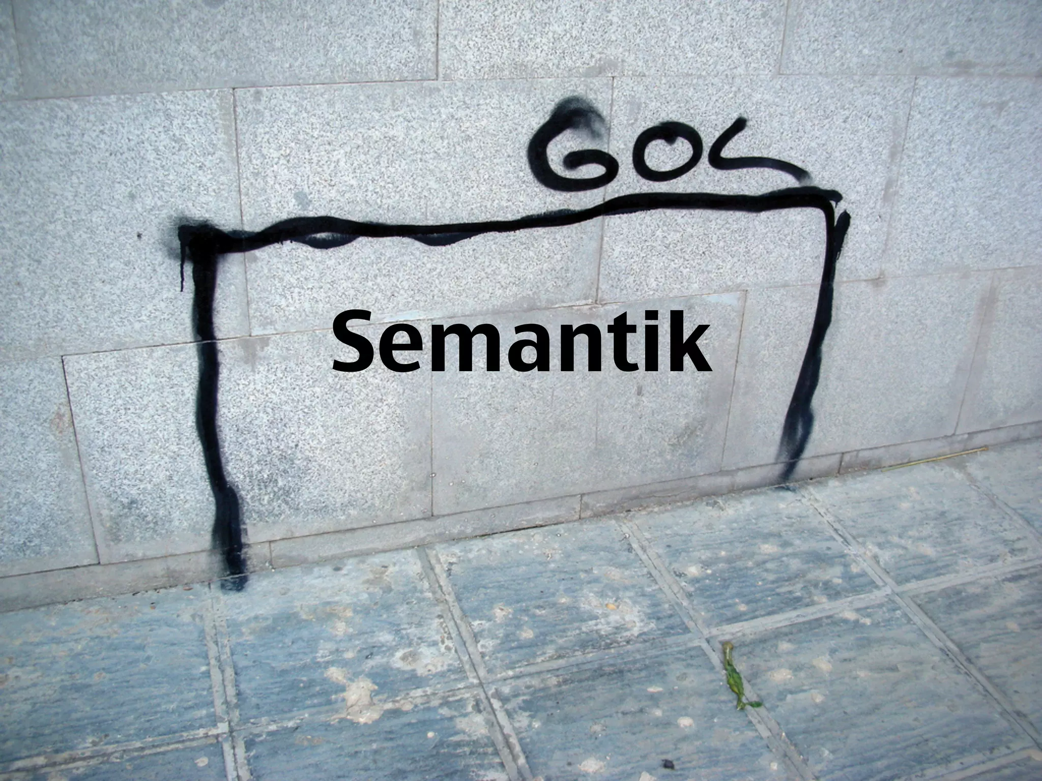 Semantik
 