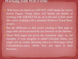 Web tech | PPT