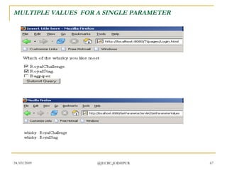 MULTIPLE VALUES  FOR A SINGLE PARAMETER 
