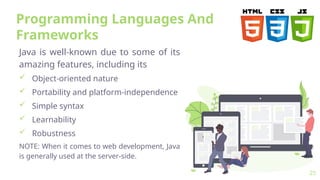 Introduction to Web Technologies Powerpoint | PPTX