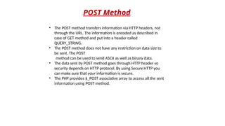 Web Techniques like Cookies and Sessions | PPTX