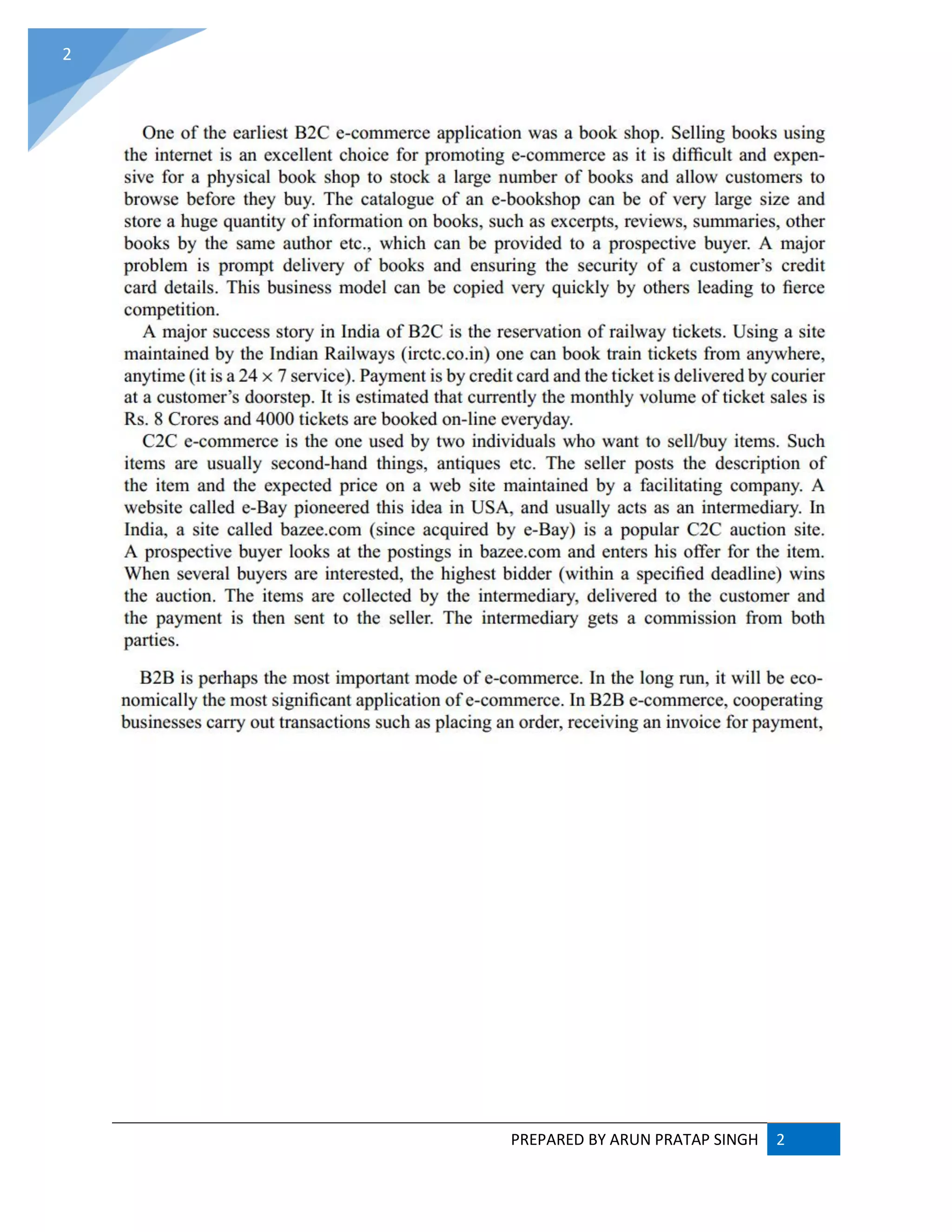 PREPARED BY ARUN PRATAP SINGH 2
2
 