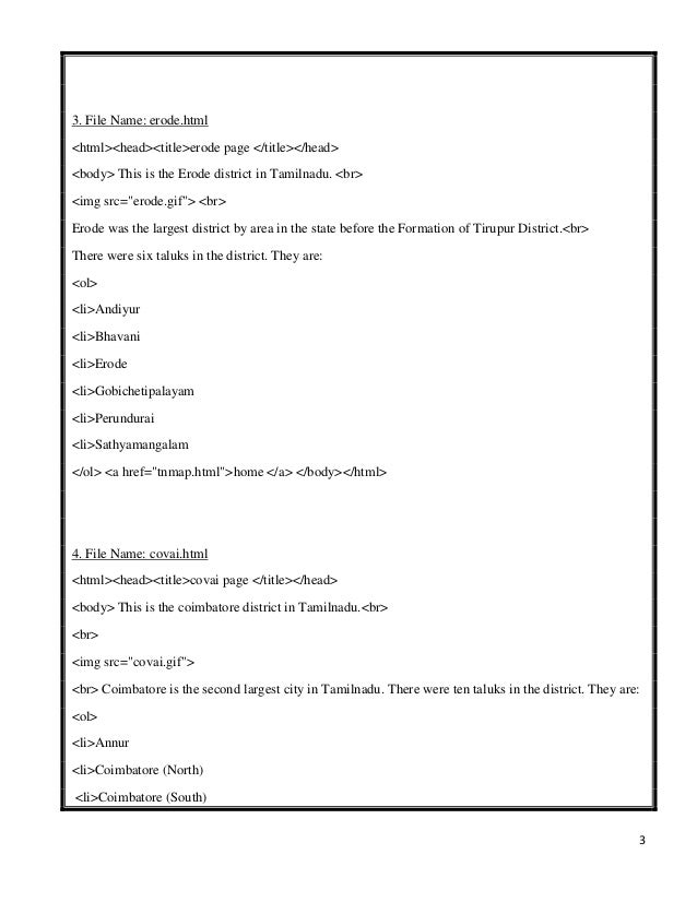 Web technology lab manual