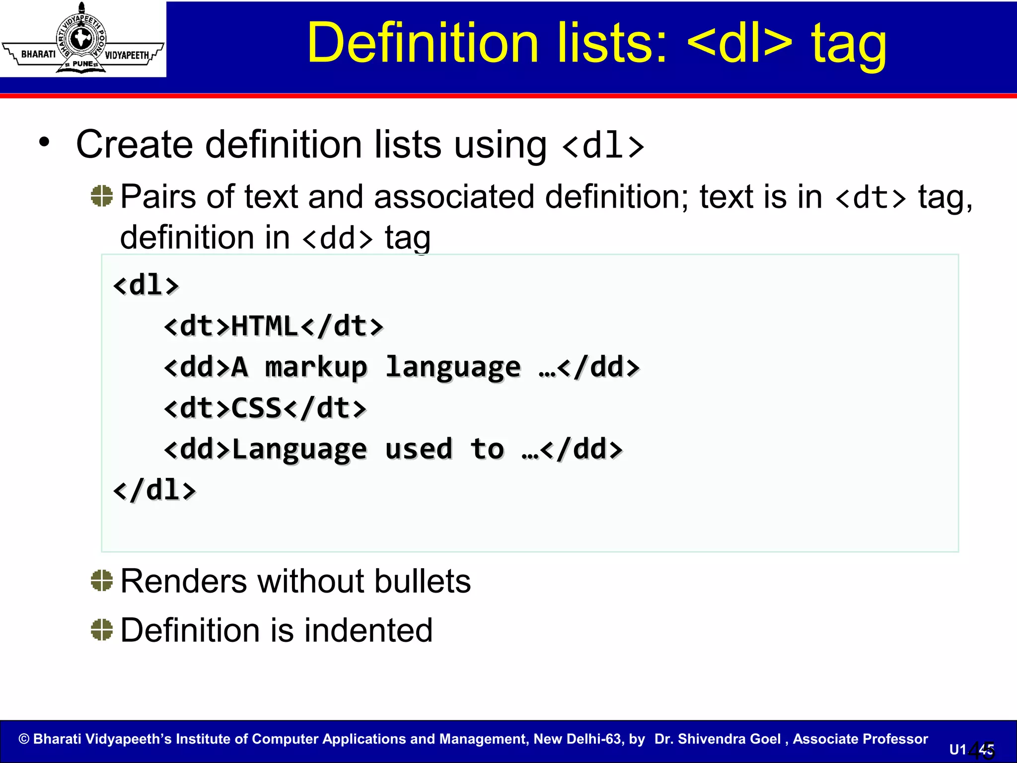 Web tech html css js | PPT
