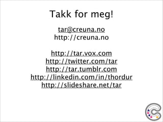 Webteknologi Hoesten 2008