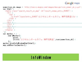 InfoWindow
 