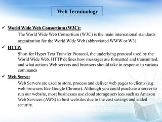 Web Terminology | PPT