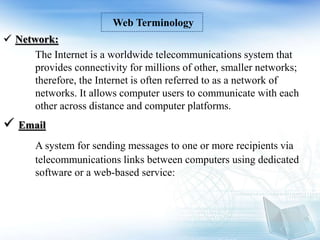 Web Terminology | PPT
