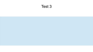 Test 3
 