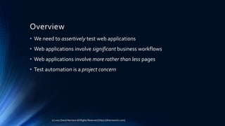 Web Test Automation | PPTX image.