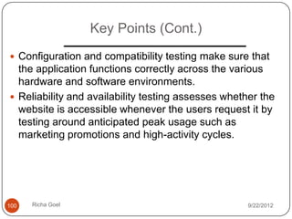 Web Application Testing | PPTX