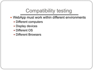 Web Application Testing | PPTX