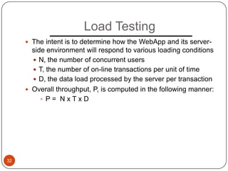 Web Application Testing | PPTX