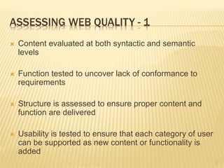 New Web Testing power point presentation | PPT