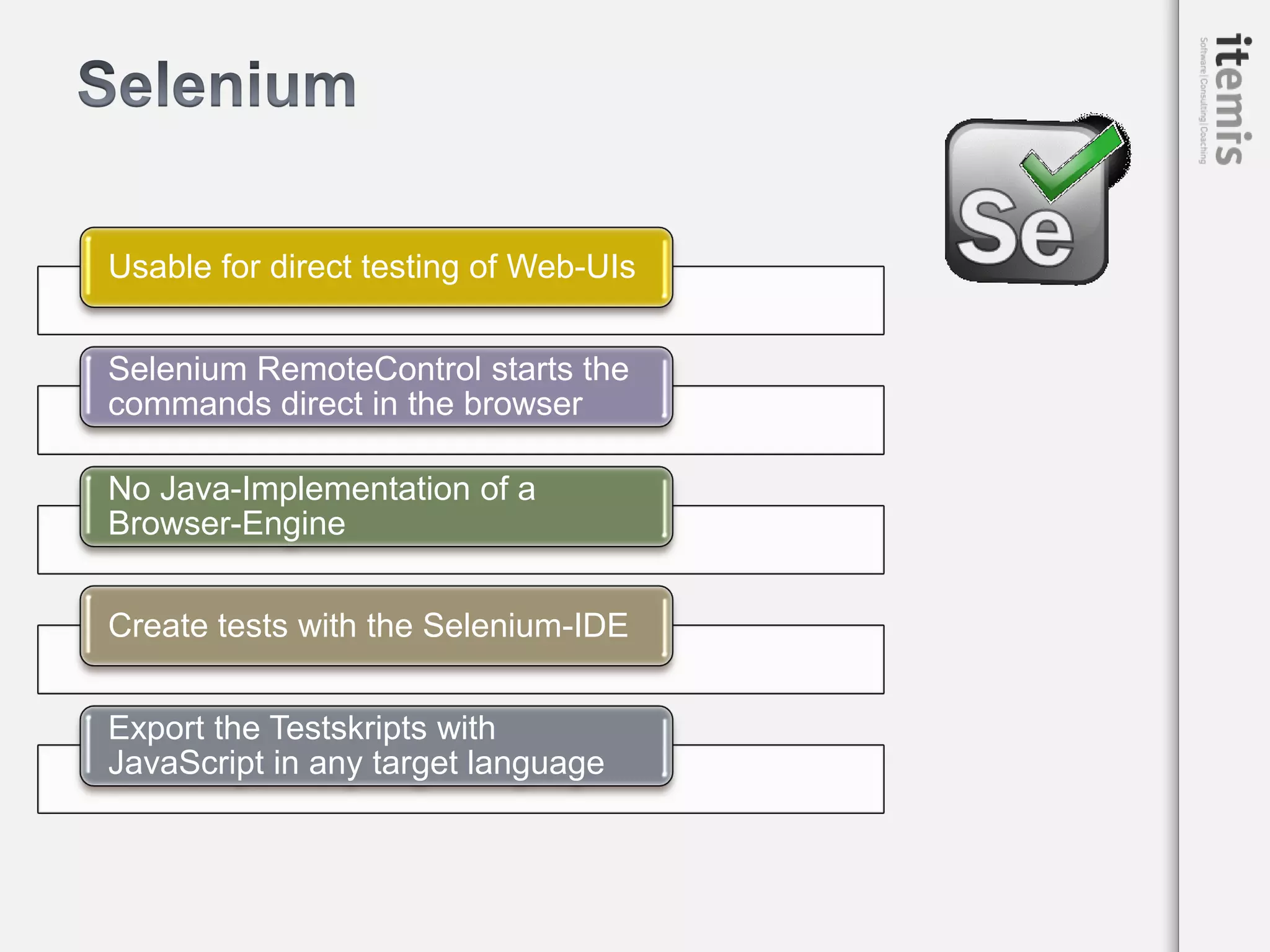 Webtests Reloaded - Webtest with Selenium, TestNG, Groovy and Maven