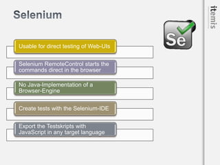 Webtests Reloaded - Webtest with Selenium, TestNG, Groovy and Maven