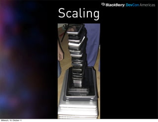 Scaling




Mittwoch, 19. Oktober 11
 