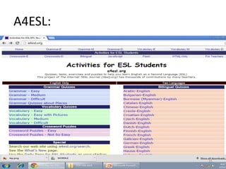 A4ESL:
35
 