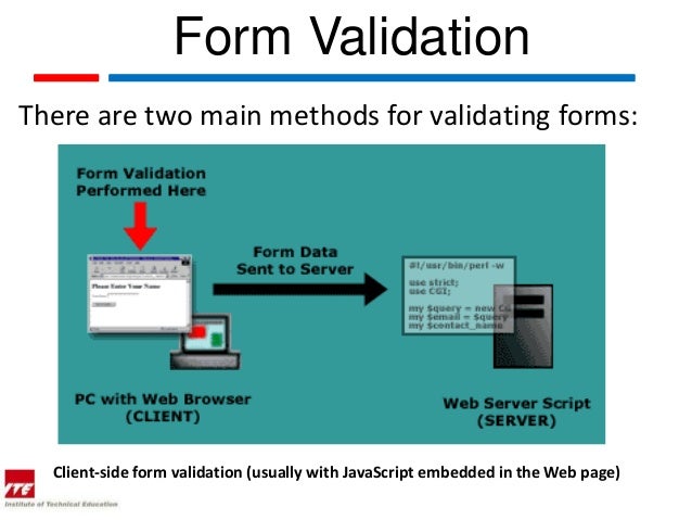 Web topic 22 validation on web forms