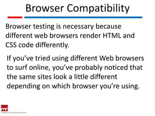 Browser Compatibility Problems