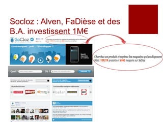 Socloz : Alven, FaDièse et des
B.A. investissent 1M€
 