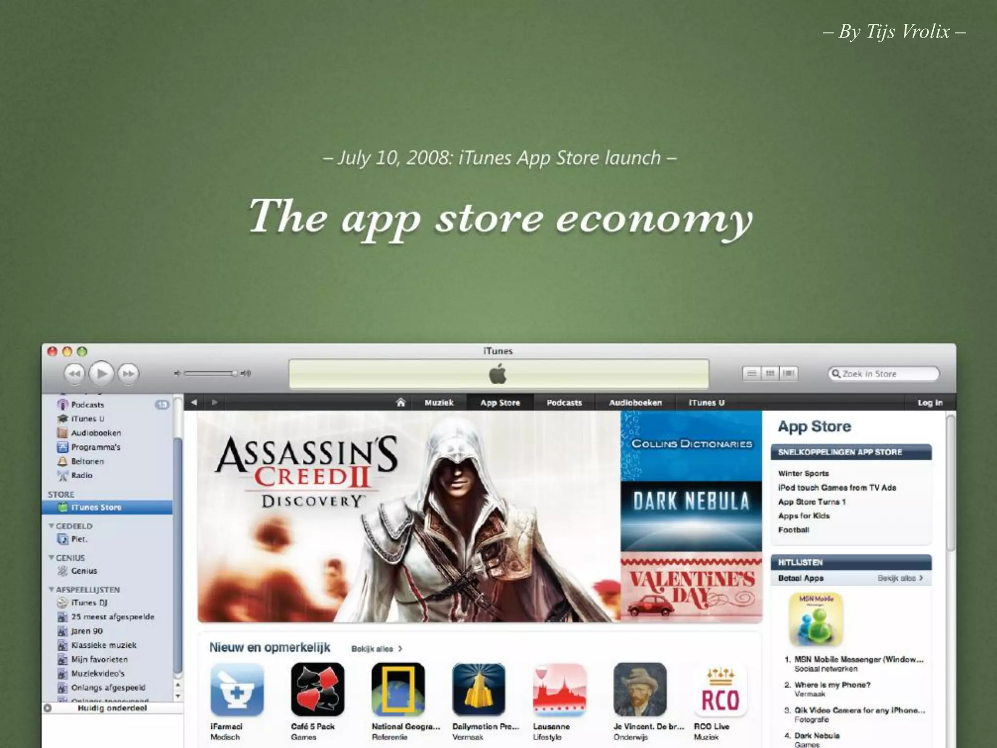 – By Tijs Vrolix –
 