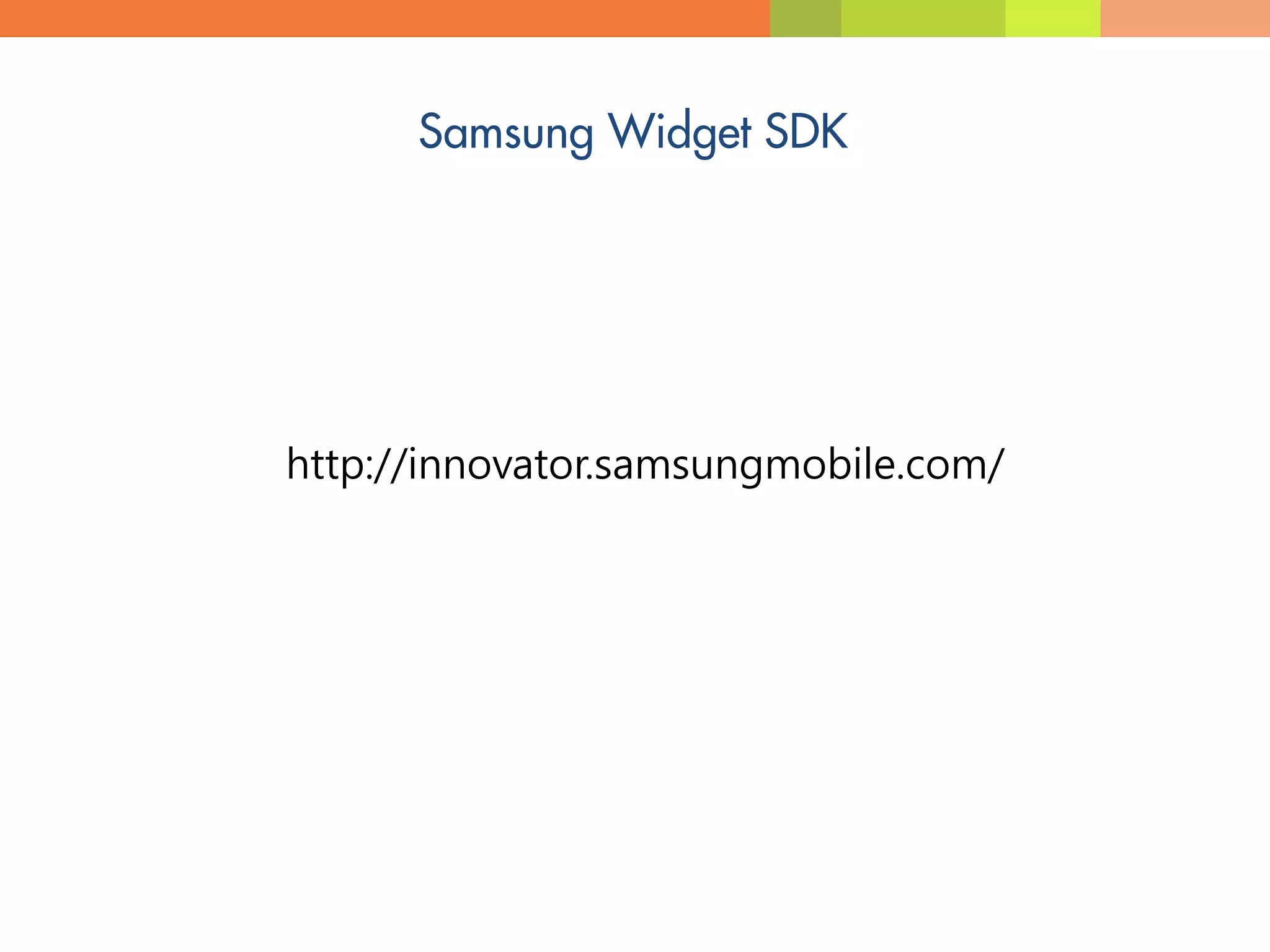http://innovator.samsungmobile.com/
 