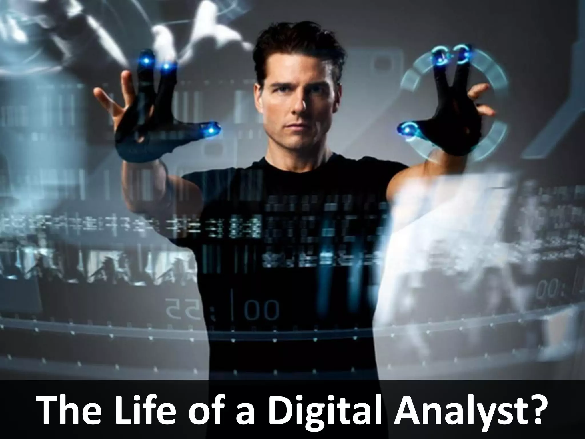 The Life of a Digital Analyst?
 