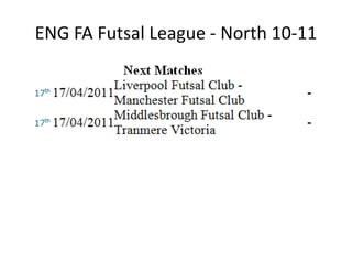 ENG FA Futsal L. - Midlands 10-11 