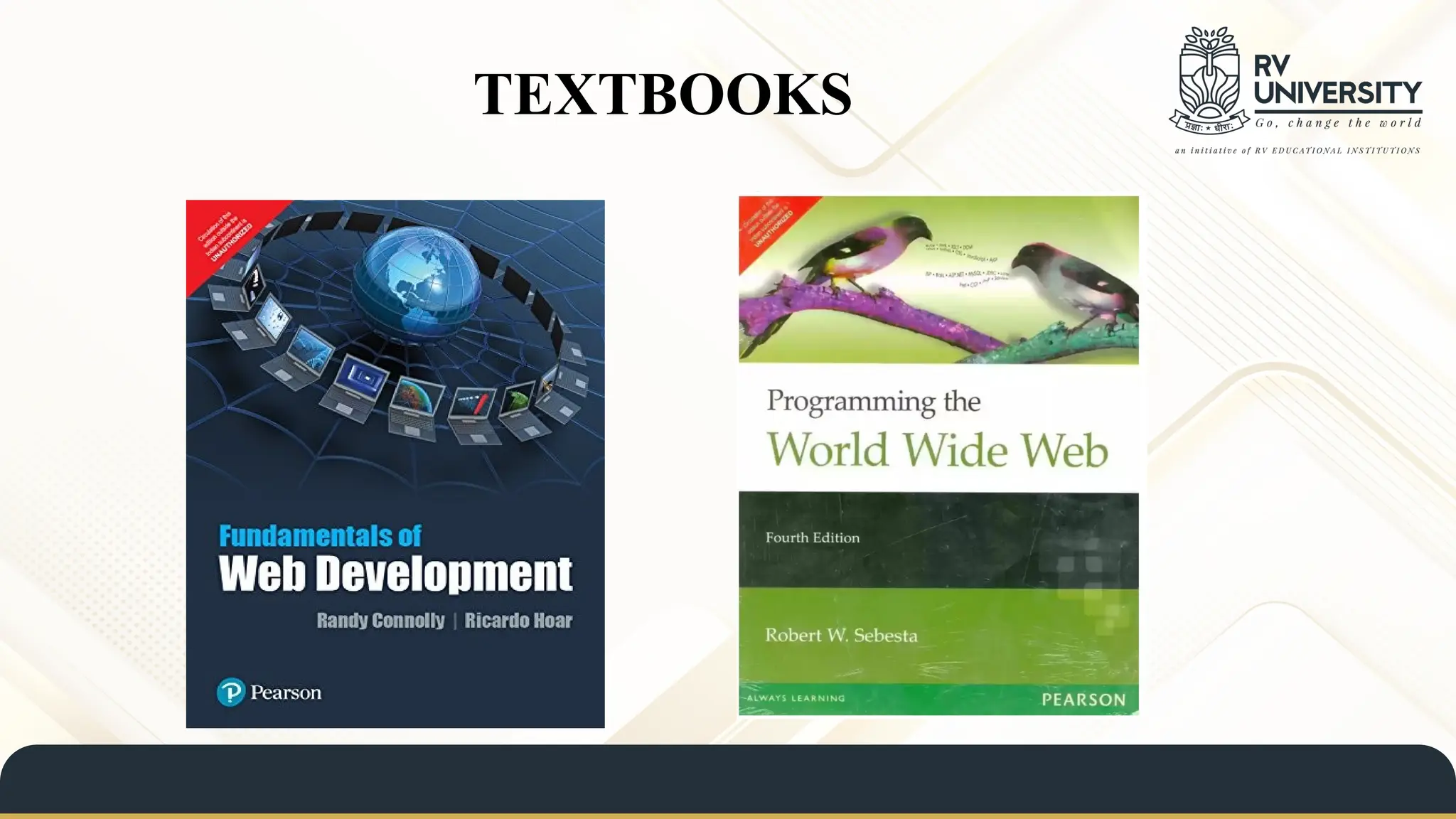 TEXTBOOKS
 