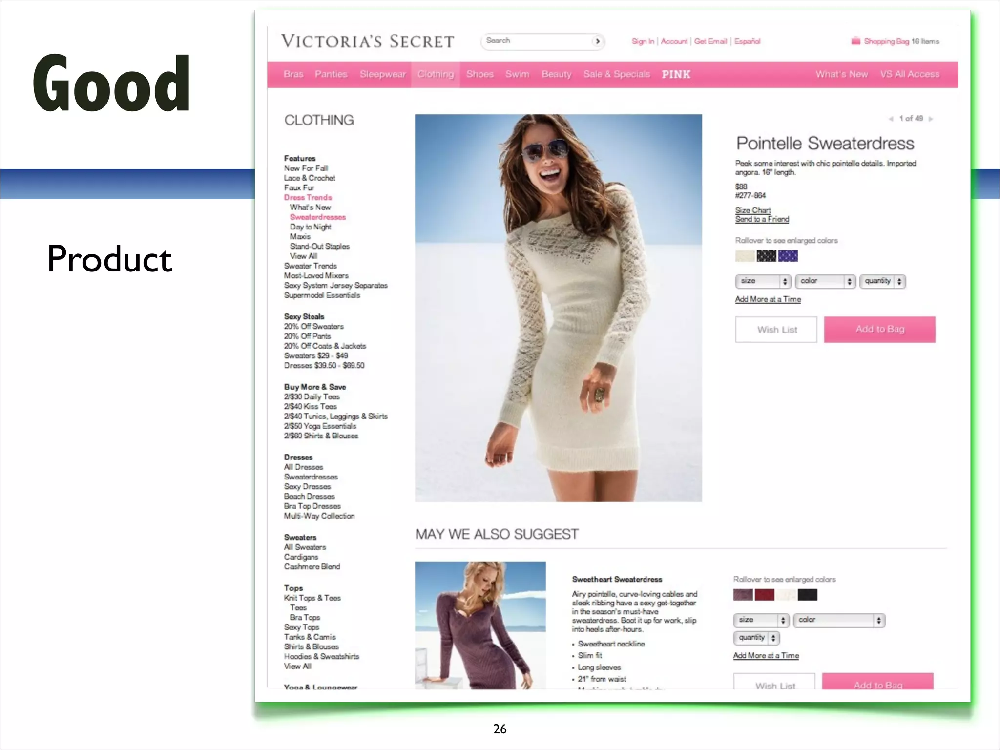 Good
Product




          26
 