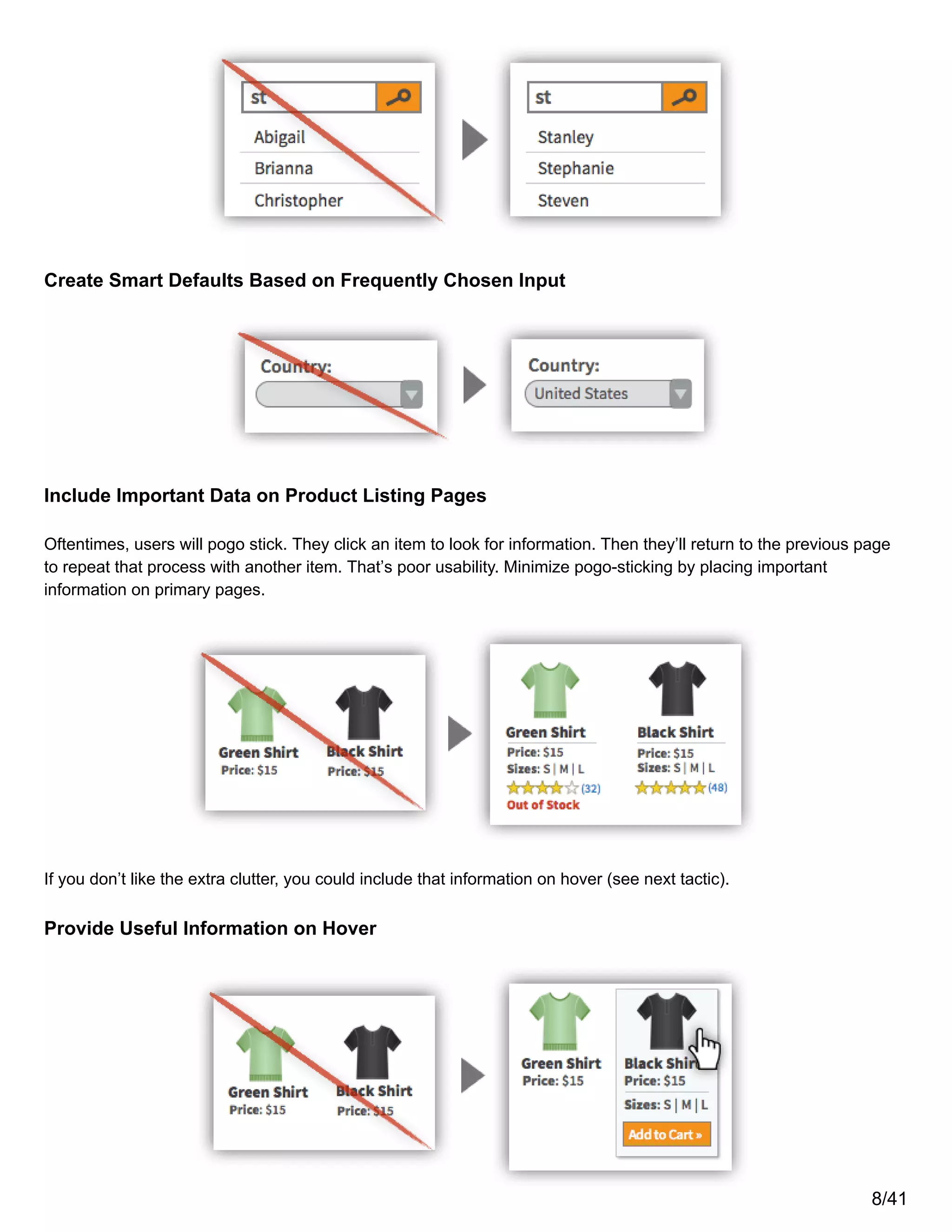 Web usability a complete list of ux ui best practices | PDF | Web ...