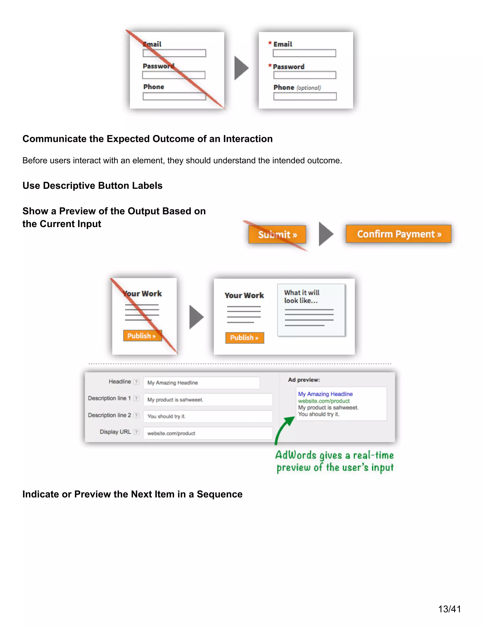 Web usability a complete list of ux ui best practices | PDF | Web ...