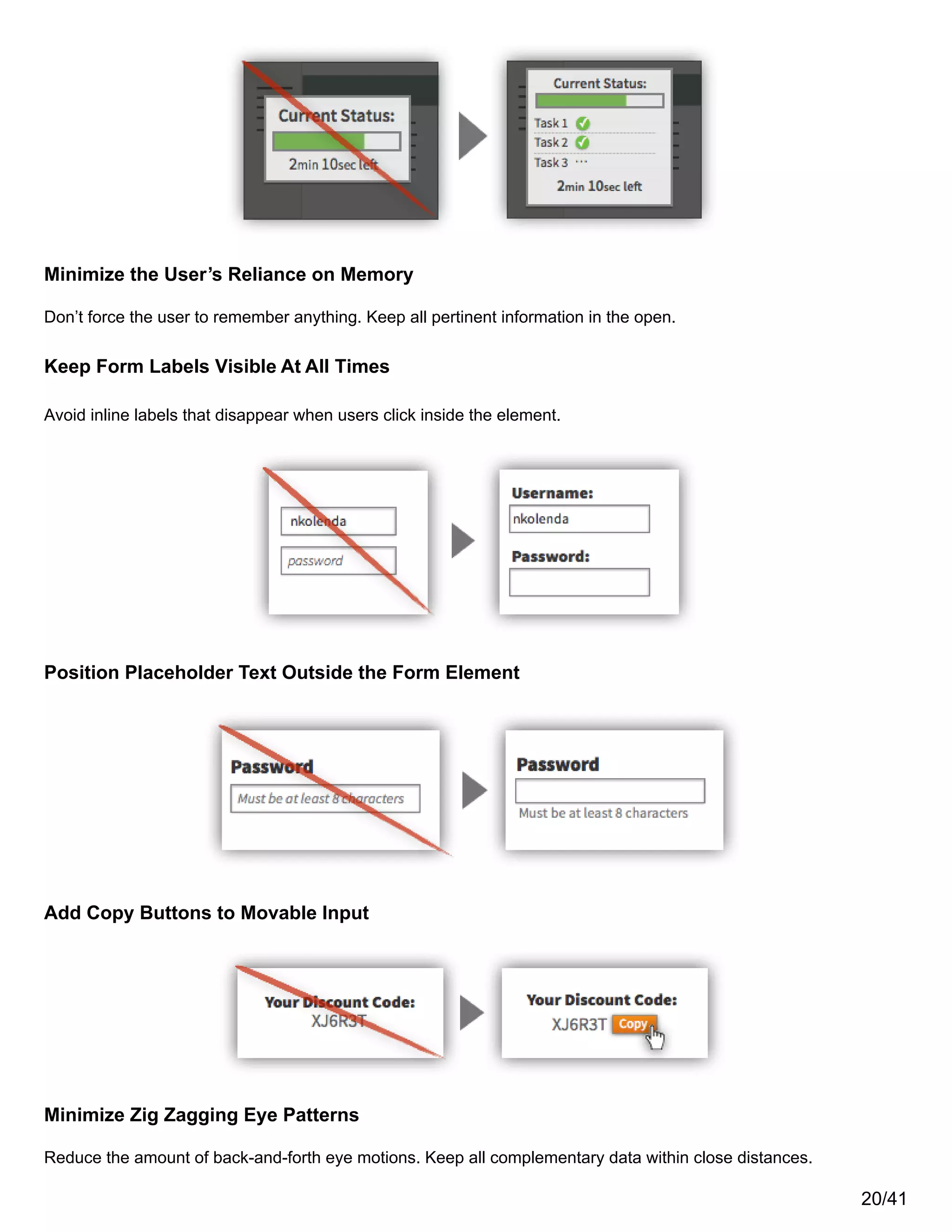 Web usability a complete list of ux ui best practices | PDF | Web ...