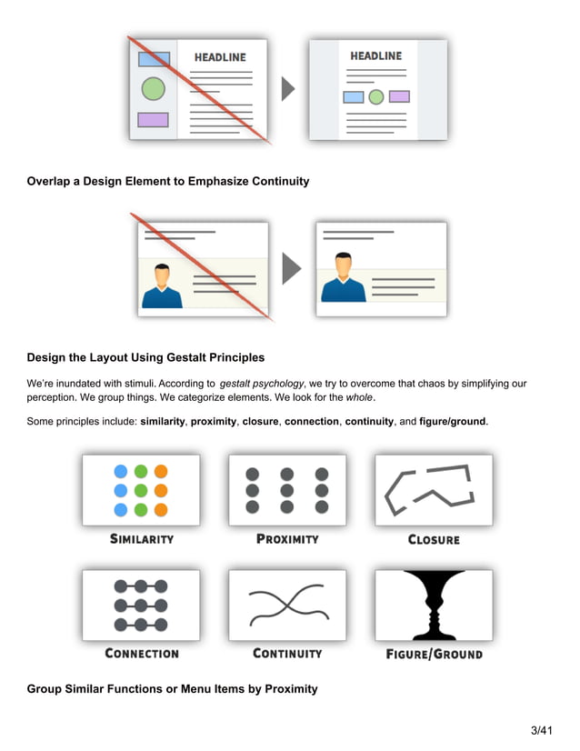 Web usability a complete list of ux ui best practices | PDF | Web ...