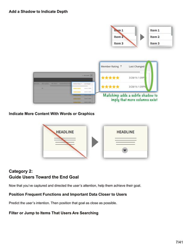 Web usability a complete list of ux ui best practices | PDF | Web ...