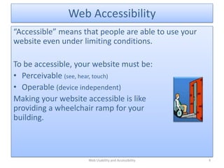 Web Accessibility | PPT