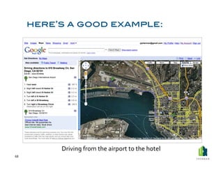 Driving	
  from	
  the	
  airport	
  to	
  the	
  hotel	
  
68	
  
 