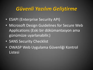 Web Uygulama Güvenliği | PDF