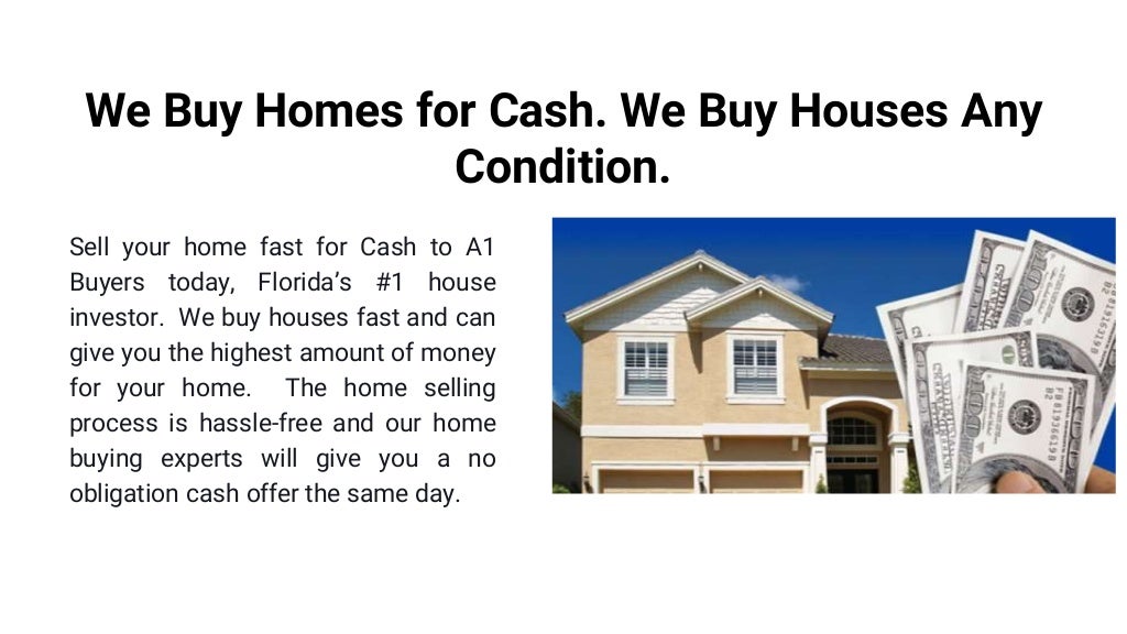 We buy homes for cash. we buy houses any condition.