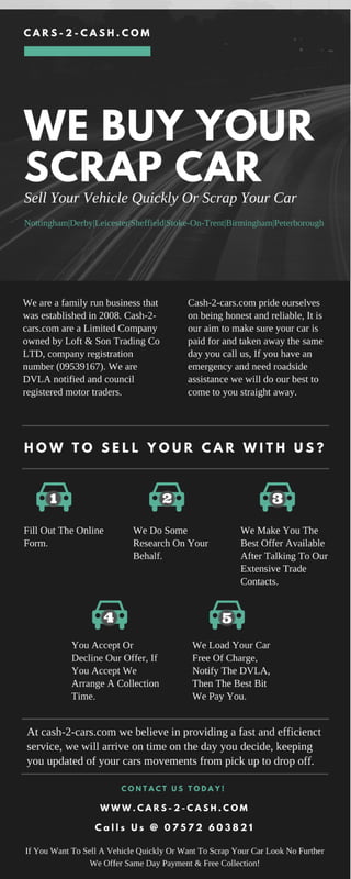 We Buy Your Scrap Car